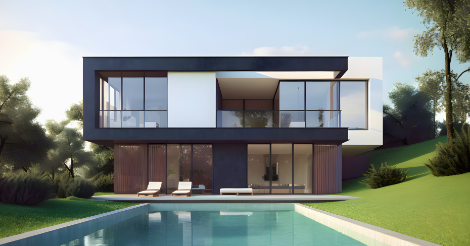 Contemporary home exterior